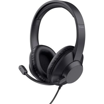 Trust Casque Avec Micro Ayda Max 25461 Black One Size unisex - Publicité Trust Casque Avec Micro Ayda Max 25461 Black One Size unisex - Publicité