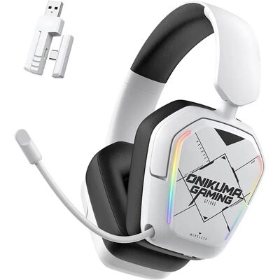 Onikuma Casque Gaming Bt883 White One Size unisex - Publicité Onikuma Casque Gaming Bt883 White One Size unisex - Publicité