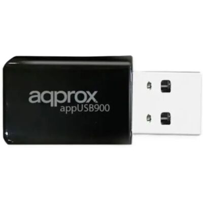 Approx Adaptateur Usb Wifi Appusb900 Black One Size - Publicité Approx Adaptateur Usb Wifi Appusb900 Black One Size - Publicité