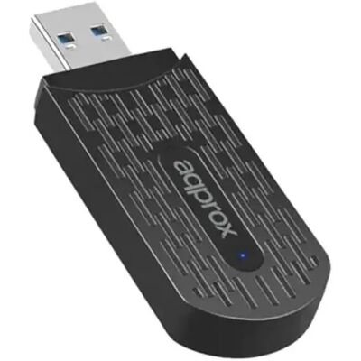 Approx Adaptateur Réseau Usb Wi-fi 6 Usb 3.0 Black One Size - Publicité Approx Adaptateur Réseau Usb Wi-fi 6 Usb 3.0 Black One Size - Publicité