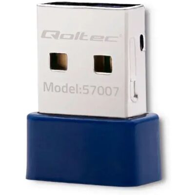 Qoltec Adaptateur Usb Wifi 57007 Black One Size - Publicité Qoltec Adaptateur Usb Wifi 57007 Black One Size - Publicité