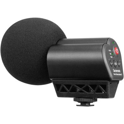 Saramonic Microphone De La Caméra Vmic Stereo Mark Ii Black One Size unisex - Publicité Saramonic Microphone De La Caméra Vmic Stereo Mark Ii Black One Size unisex - Publicité