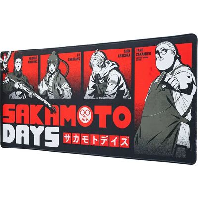 Erik Editores Tapis De Souris Xl Sakamoto Days Multicolor One Size unisex - Publicité Erik Editores Tapis De Souris Xl Sakamoto Days Multicolor One Size unisex - Publicité