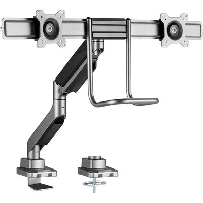 Equip Support Double Moniteur 650161 17-32´´ Max 9kg Grey One Size unisex - Publicité Equip Support Double Moniteur 650161 17-32´´ Max 9kg Grey One Size unisex - Publicité