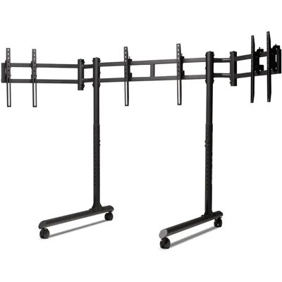 Next Level Racing Support D´écran Round Tube Black One Size unisex - Publicité Next Level Racing Support D´écran Round Tube Black One Size unisex - Publicité