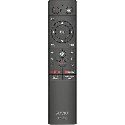 Savio Télécommande Universelle Pour Tv Rc-22 Black One Size - Publicité Savio Télécommande Universelle Pour Tv Rc-22 Black One Size - Publicité