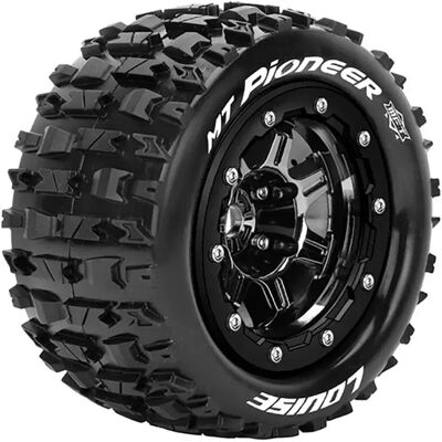 Louise Rc Roue Mft Mt-pioneer Maxx Sport 3.8 Beadlock 1/2 Offset Hex 17mm 2 Unités Black / Chrome One Size unisex - Publicité Louise Rc Roue Mft Mt-pioneer Maxx Sport 3.8 Beadlock 1/2 Offset Hex 17mm 2 Unités Black / Chrome One Size unisex - Publicité