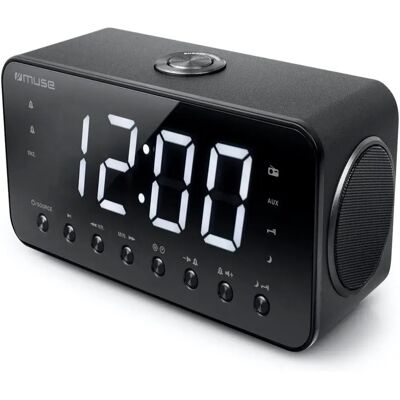Muse Radio-réveil M-192 Cr Black One Size - Publicité Muse Radio-réveil M-192 Cr Black One Size - Publicité
