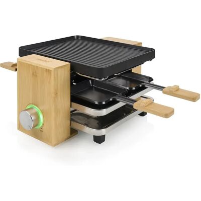 Princess 162950 - Noir, Bois - Grill à Raclette - Publicité Princess 162950 - Noir, Bois - Grill à Raclette - Publicité