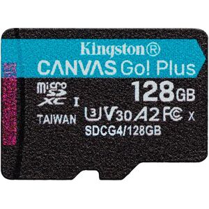 Kingston Carte Sd Microsdxc F4 A2 U3 128gb Black One Size unisex - Publicité Kingston Carte Sd Microsdxc F4 A2 U3 128gb Black One Size unisex - Publicité