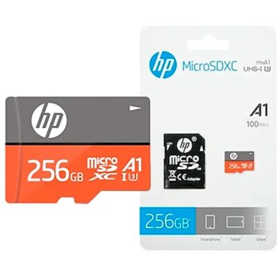 HP Carte Mémoire Avec Adaptateur Microsdxc 256gb Uhs-i U3 Red / Grey Black One Size unisex - Publicité HP Carte Mémoire Avec Adaptateur Microsdxc 256gb Uhs-i U3 Red / Grey Black One Size unisex - Publicité
