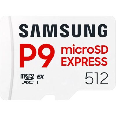 Samsung Carte Sd Microsd P9 Express 512gb Blue / Black One Size unisex - Publicité Samsung Carte Sd Microsd P9 Express 512gb Blue / Black One Size unisex - Publicité