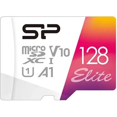 Silicon Power Carte Sd Elite 128gb Blue / White / Black One Size unisex - Publicité Silicon Power Carte Sd Elite 128gb Blue / White / Black One Size unisex - Publicité