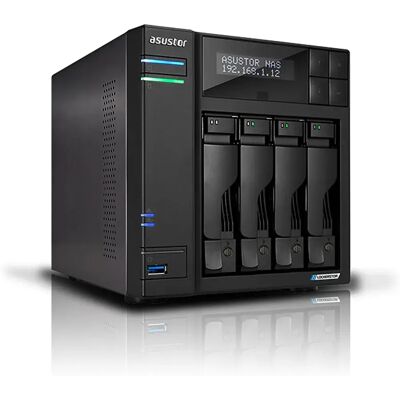 Asus Nas Lockerstor As6704t V2 Black One Size unisex - Publicité Asus Nas Lockerstor As6704t V2 Black One Size unisex - Publicité