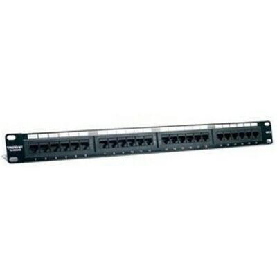Trendnet Panneau De Brassage Cat6 24 Ports Non Blindé Black One Size - Publicité Trendnet Panneau De Brassage Cat6 24 Ports Non Blindé Black One Size - Publicité