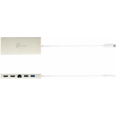 J5create Station D´accueil Usb-c Dual Hdmi Multi Silver One Size - Publicité J5create Station D´accueil Usb-c Dual Hdmi Multi Silver One Size - Publicité
