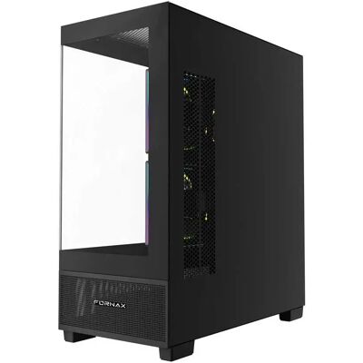 Gembird Boîtier Pc Fornax X550 Aquarium Black One Size - Publicité Gembird Boîtier Pc Fornax X550 Aquarium Black One Size - Publicité