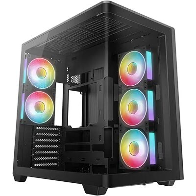 Deepcool Boîtier Pc Cg590u 5f Black One Size - Publicité Deepcool Boîtier Pc Cg590u 5f Black One Size - Publicité