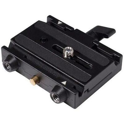 Manfrotto Adaptateur 577 501pl Black One Size - Publicité Manfrotto Adaptateur 577 501pl Black One Size - Publicité
