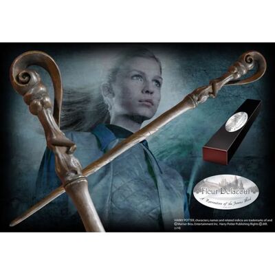 Noble Collection Baguette De Fleur Delacour Brown One Size unisex - Publicité Noble Collection Baguette De Fleur Delacour Brown One Size unisex - Publicité