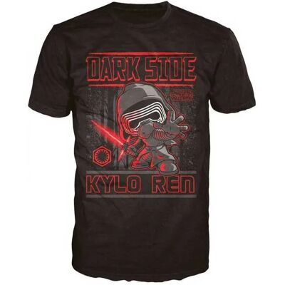 Funko T-shirt à Manches Courtes Star Wars Kylo Ren Poster Multicolor M - Publicité Funko T-shirt à Manches Courtes Star Wars Kylo Ren Poster Multicolor M - Publicité