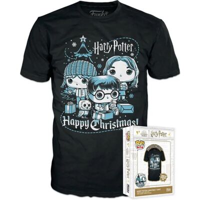 Funko T-shirt à Manches Courtes Pop! Harry Potter Ron Hermione Multicolor L unisex - Publicité Funko T-shirt à Manches Courtes Pop! Harry Potter Ron Hermione Multicolor L unisex - Publicité