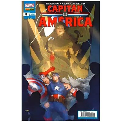 Panini Bande Dessinée Marvel Capitán América N.5 Español Multicolor One Size - Publicité Panini Bande Dessinée Marvel Capitán América N.5 Español Multicolor One Size - Publicité
