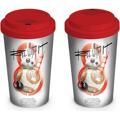 Pyramid (Épisode 8) Tasse Bb-8 Roll With Star Wars It 320ml Multicolor One Size - Publicité Pyramid (Épisode 8) Tasse Bb-8 Roll With Star Wars It 320ml Multicolor One Size - Publicité