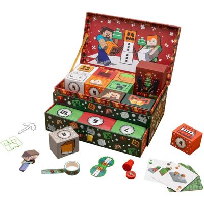 Paladone Calendrier De L´avent Souvenir Minecraft Multicolor One Size unisex - Publicité Paladone Calendrier De L´avent Souvenir Minecraft Multicolor One Size unisex - Publicité
