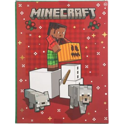 Paladone Calendrier De L´avent Papeterie 24 Jours Minecraft Multicolor One Size unisex - Publicité Paladone Calendrier De L´avent Papeterie 24 Jours Minecraft Multicolor One Size unisex - Publicité