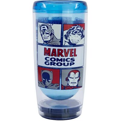 Stor Verre Lenticulaire 625ml Marvel Avengers Multicolor One Size - Publicité Stor Verre Lenticulaire 625ml Marvel Avengers Multicolor One Size - Publicité