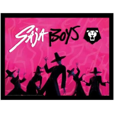 Pyramid Poster Encadré De Collection: Idoles K-pop Saja Boys Chasseurs De Démons Multicolor One Size unisex - Publicité Pyramid Poster Encadré De Collection: Idoles K-pop Saja Boys Chasseurs De Démons Multicolor One Size unisex - Publicité