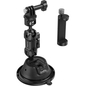 Smallrig 4275 Kit De Support Portable à Ventouse Pour Caméras D´action Et Téléphones Mobiles Black One Size unisex - Publicité Smallrig 4275 Kit De Support Portable à Ventouse Pour Caméras D´action Et Téléphones Mobiles Black One Size unisex - Publicité