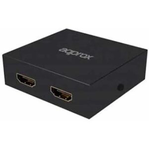 Approx Adaptateur Hdmi To 2 Hdmi 4k Splitter Black One Size unisex - Publicité Approx Adaptateur Hdmi To 2 Hdmi 4k Splitter Black One Size unisex - Publicité