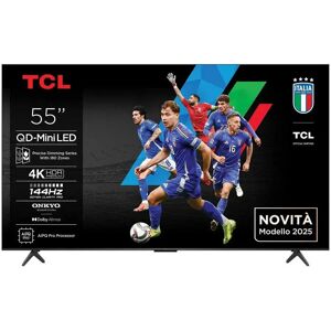 TCL Tv 55q6c 55´´ 4k Qled Grey Europe PAL unisex - Publicité TCL Tv 55q6c 55´´ 4k Qled Grey Europe PAL unisex - Publicité