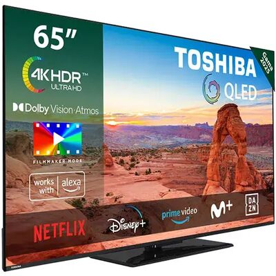 Toshiba Tv 65qv3463dg 65´´ 4k Qled Black One Size unisex - Publicité Toshiba Tv 65qv3463dg 65´´ 4k Qled Black One Size unisex - Publicité