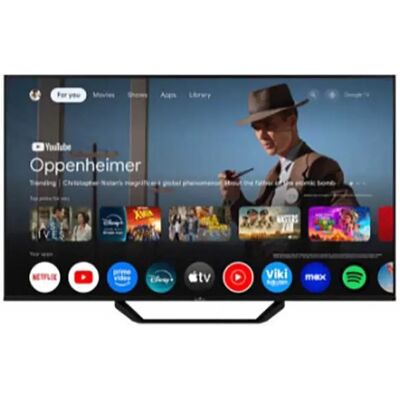 Smart Tech Tv Google V5 55qg06k2 55´´ 4k Qled Black One Size unisex - Publicité Smart Tech Tv Google V5 55qg06k2 55´´ 4k Qled Black One Size unisex - Publicité