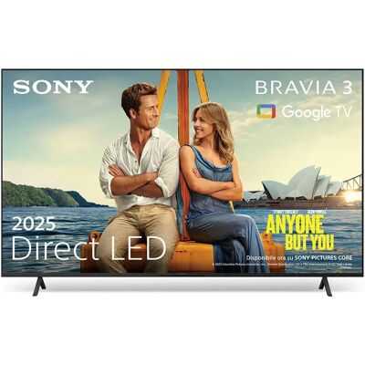 Sony Tv Bravia 3 50´´ 4k Led Black Europe PAL unisex - Publicité Sony Tv Bravia 3 50´´ 4k Led Black Europe PAL unisex - Publicité