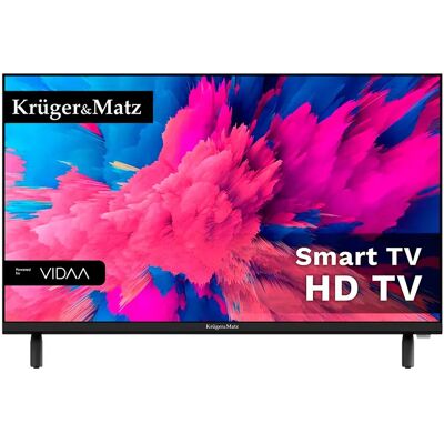 Kruger & Matz Tv Km0224-v3 24´´ Hd Black One Size unisex - Publicité Kruger & Matz Tv Km0224-v3 24´´ Hd Black One Size unisex - Publicité