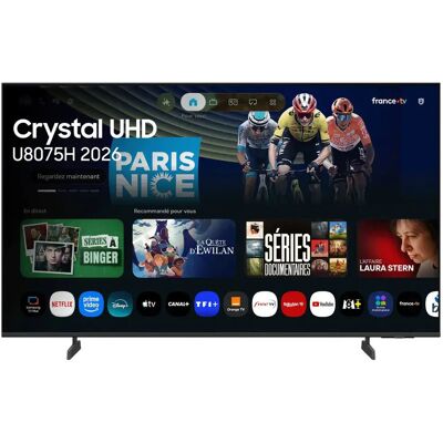 Samsung Tv Tu43u8075huxxc 43´´ 4k Oled Led Black Europe PAL unisex - Publicité Samsung Tv Tu43u8075huxxc 43´´ 4k Oled Led Black Europe PAL unisex - Publicité