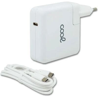 Chargeur Portable Blanc Froid - 61W USB-C, Compact et Universel - Publicité Chargeur Portable Blanc Froid - 61W USB-C, Compact et Universel - Publicité