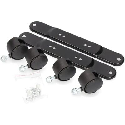 Edm 553 Roues Et Supports Pour Radiateur 07126/07127 Black One Size - Publicité Edm 553 Roues Et Supports Pour Radiateur 07126/07127 Black One Size - Publicité