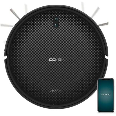 Cecotec Robot Aspirateur Conga M10 Advance Black / Silver One Size unisex - Publicité Cecotec Robot Aspirateur Conga M10 Advance Black / Silver One Size unisex - Publicité