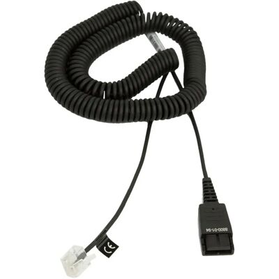 Jabra Câble Jack 3.5 8800-01-94 Black One Size unisex - Publicité Jabra Câble Jack 3.5 8800-01-94 Black One Size unisex - Publicité