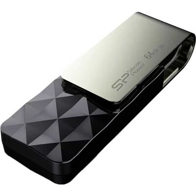 Silicon Power Clé Usb Blaze B30 64gb Black One Size - Publicité Silicon Power Clé Usb Blaze B30 64gb Black One Size - Publicité