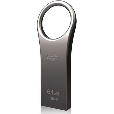 Silicon Power Clé Usb Jewel J80 64gb Titanium One Size - Publicité Silicon Power Clé Usb Jewel J80 64gb Titanium One Size - Publicité