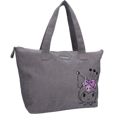 Vadobag Tote Bag Sanrio Obsession Kuromi Black / Purple One Size unisex - Publicité Vadobag Tote Bag Sanrio Obsession Kuromi Black / Purple One Size unisex - Publicité