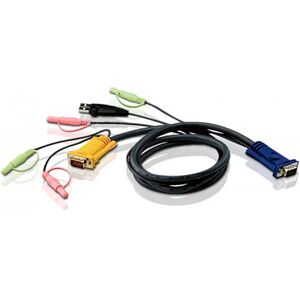 Aten Câble Kvm 2l-5302u Black One Size unisex - Publicité Aten Câble Kvm 2l-5302u Black One Size unisex - Publicité