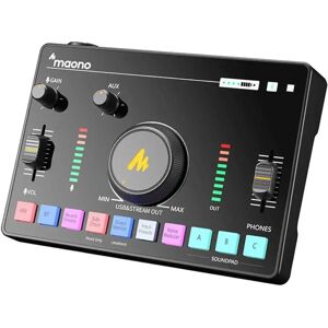 Maono Mixeur Audio Amc2 Neo Black One Size unisex - Publicité Maono Mixeur Audio Amc2 Neo Black One Size unisex - Publicité