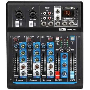 Dna Professional Mixeur Audio Dna Mix 4 Eq Black One Size unisex - Publicité Dna Professional Mixeur Audio Dna Mix 4 Eq Black One Size unisex - Publicité